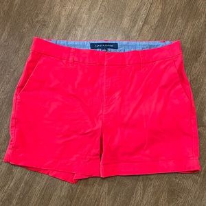 Size 6 Tommy Hilfiger Red Shorts